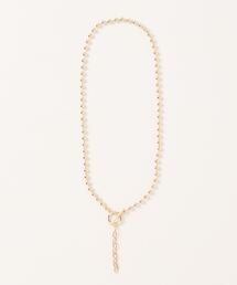 DouDou | Y字ボールチェーンネックレス(ネックレス)