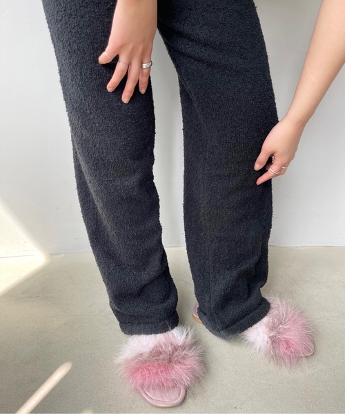 SANSeLF(サンセルフ)の「パイル地オールインワン【SANSeLF】sansk23s008(つなぎ/オールインワン・レディース・ブラック・FREE)」の10枚目の写真