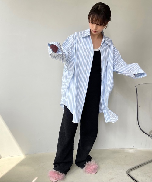 SANSeLF(サンセルフ)の「パイル地オールインワン【SANSeLF】sansk23s008(つなぎ/オールインワン・レディース・ブラック・FREE)」の11枚目の写真