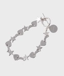 Jieda（ジエダ）の「STAR MOON HEART BRACELET（ブレスレット）」 - WEAR