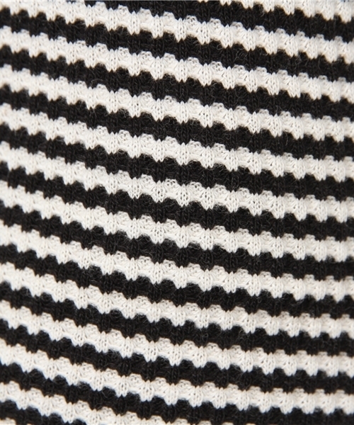 SLY（スライ）の「Miller×SLY THERMAL OP（ワンピース・レディース・トップグレー/ホワイト/ブラック/マルチ・2/1）」の11枚目の写真