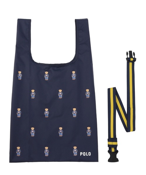 POLO RALPH LAUREN（ポロ ラルフ ローレン）の「ベルト付きレインバック　POLO BEAR（ショルダーバッグ・レディース・オフホワイト/ベージュ/ネイビー/レッド/グリーン/ダークブルー/ブラック/クリーム/クリアレッド・FREE）」の6枚目の写真