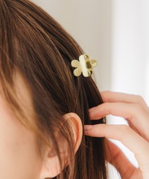 flower | マリーゴールドクリップ 2ピース(バレッタ/ヘアクリップ)