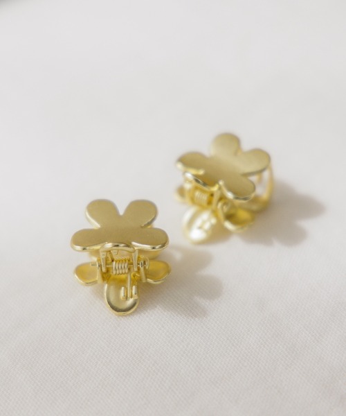 マリーゴールド】ベビーヘアクリップ キッズヘアクリップ ヘアピン