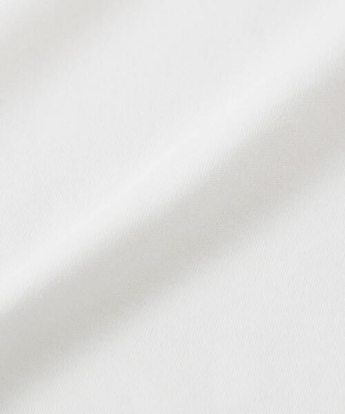 MEN'S MELROSE（メンズメルローズ）の「【WEB限定】ハイゲージスムースVネックTシャツ（Tシャツ/カットソー・メンズ・ホワイト/ネイビー/サックスブルー/チャコールグレー/ブラック・4/2/3）」の12枚目の写真