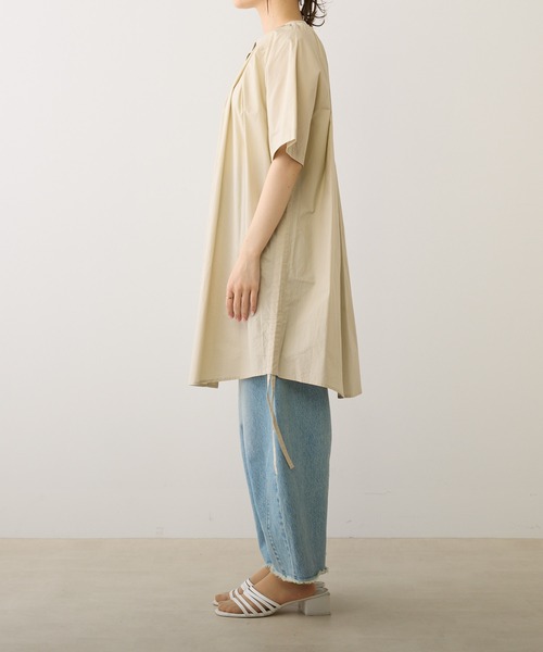 PUAL CE CIN（ピュアルセシン）の「【Du noir】サイドアジャストブラウス（シャツ/ブラウス・レディース・ベージュ/オフホワイト/ブラック・FREE）」の19枚目の写真