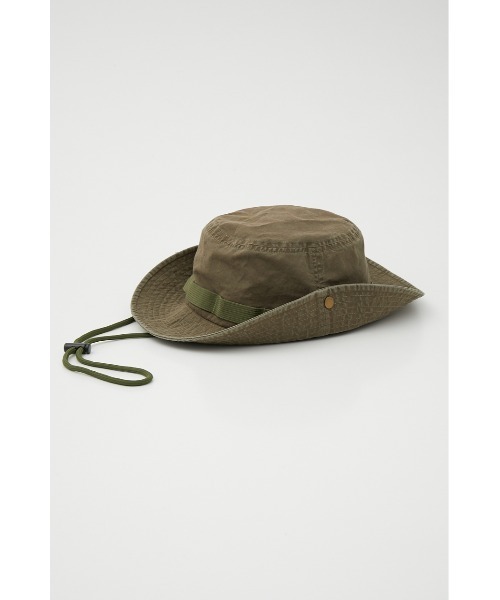 LAGUA GEM(ラグアジェム)の「COTTON BOONIE ハット(ハット・レディース・カーキ/ブラック・FREE)」の5枚目の写真