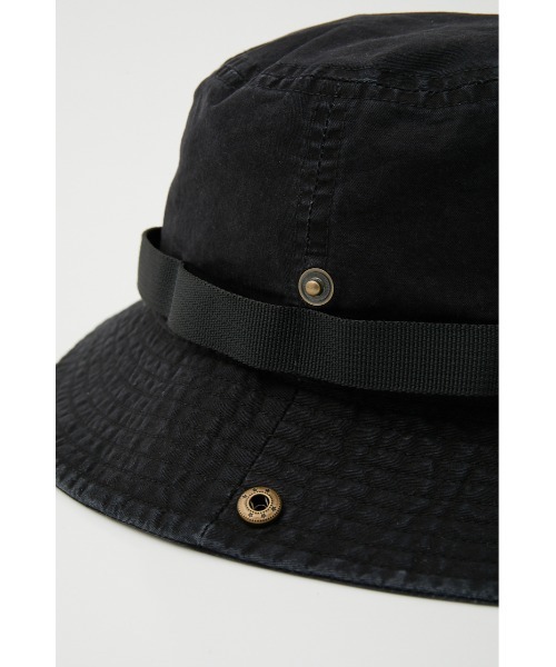 LAGUA GEM(ラグアジェム)の「COTTON BOONIE ハット(ハット・レディース・カーキ/ブラック・FREE)」の12枚目の写真