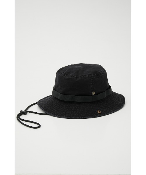 LAGUA GEM(ラグアジェム)の「COTTON BOONIE ハット(ハット・レディース・カーキ/ブラック・FREE)」の7枚目の写真