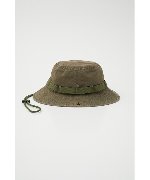 LAGUA GEM(ラグアジェム)の「COTTON BOONIE ハット(ハット・レディース・カーキ/ブラック・FREE)」の3枚目の写真