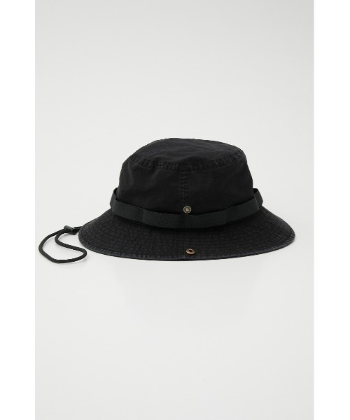 LAGUA GEM(ラグアジェム)の「COTTON BOONIE ハット(ハット・レディース・カーキ/ブラック・FREE)」の6枚目の写真