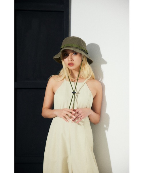 LAGUA GEM(ラグアジェム)の「COTTON BOONIE ハット(ハット・レディース・カーキ/ブラック・FREE)」の16枚目の写真