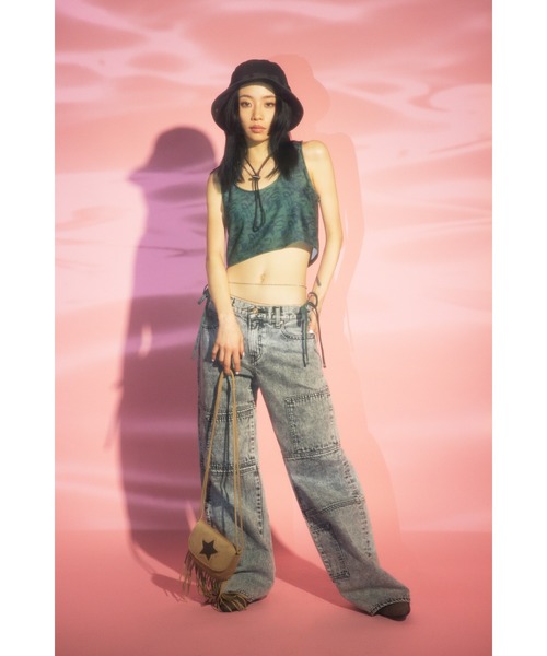 LAGUA GEM(ラグアジェム)の「COTTON BOONIE ハット(ハット・レディース・カーキ/ブラック・FREE)」の19枚目の写真