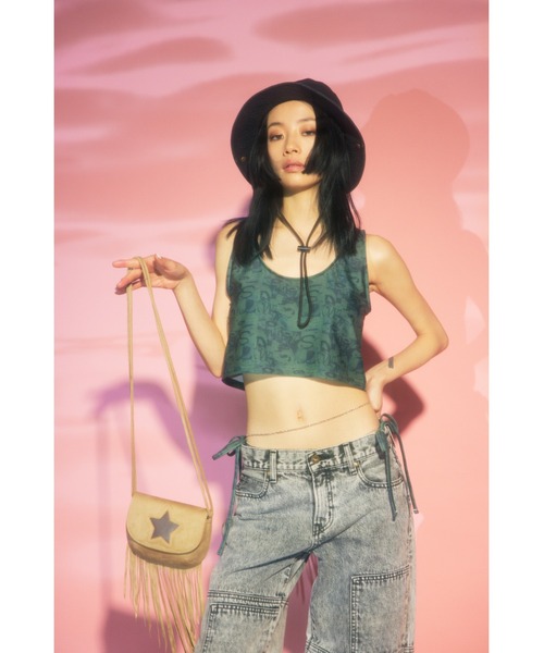 LAGUA GEM(ラグアジェム)の「COTTON BOONIE ハット(ハット・レディース・カーキ/ブラック・FREE)」の20枚目の写真