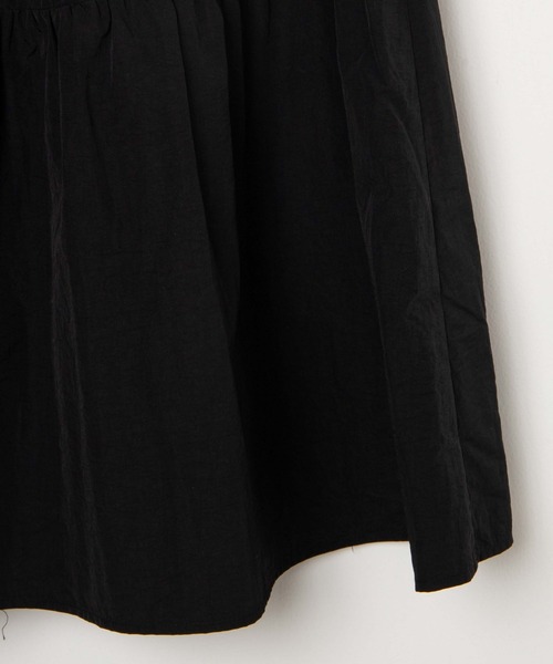 WEGO（ウィゴー）の「WEGO/【一部店限定】ギャザー切替ナイロンスカート（スカート・レディース・ホワイト/ブラック/オフホワイト・FREE）」の20枚目の写真