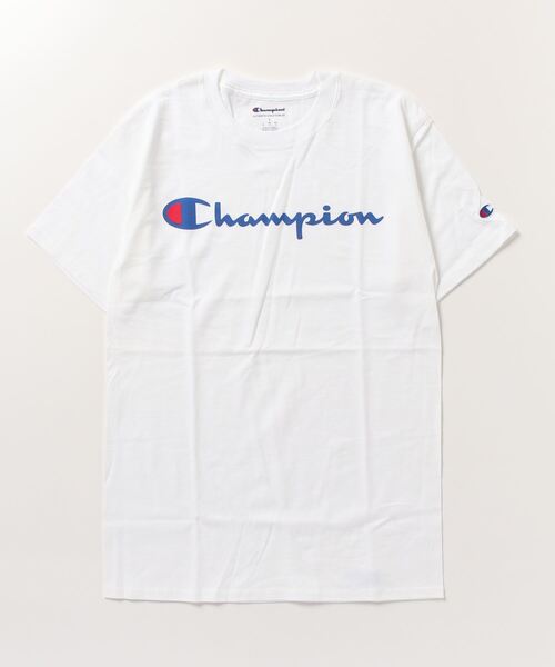 Champion(チャンピオン)の「【CHAMPION】チャンピオン Graphic Jersey Tee Script Logo GT23H Y0679 Y07718(Tシャツ/カットソー・メンズ・ホワイト/ネイビー/グレー/レッド/イエロー/ブラック/ブルー・S/M/L)」の11枚目の写真