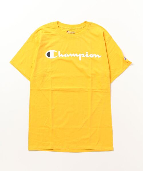 Champion(チャンピオン)の「【CHAMPION】チャンピオン Graphic Jersey Tee Script Logo GT23H Y0679 Y07718(Tシャツ/カットソー・メンズ・ホワイト/ネイビー/グレー/レッド/イエロー/ブラック/ブルー・S/M/L)」の16枚目の写真