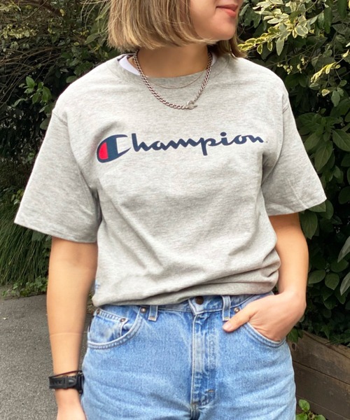 Champion(チャンピオン)の「【CHAMPION】チャンピオン Graphic Jersey Tee Script Logo GT23H Y0679 Y07718(Tシャツ/カットソー・メンズ・ホワイト/ネイビー/グレー/レッド/イエロー/ブラック/ブルー・S/M/L)」の10枚目の写真