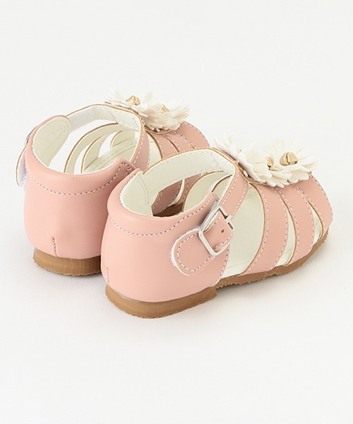 petit main（プティマイン）の「お花サンダル（スニーカー・キッズ・ライトグリーン/アイボリー/ライトピンク・19cm/13cm/17cm/18cm/14cm/15cm/16cm）」の10枚目の写真
