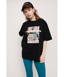 SLY | PHOTO EMBOSS PRINT T/SH フォト エンボス プリント Tシャツ オーバーサイズ ビッグサイズ(Tシャツ/カットソー)