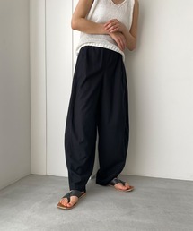CANAL JEAN（キャナルジーン）の「choice_cnl　コットンリネンドローストリングパンツ（その他パンツ）」