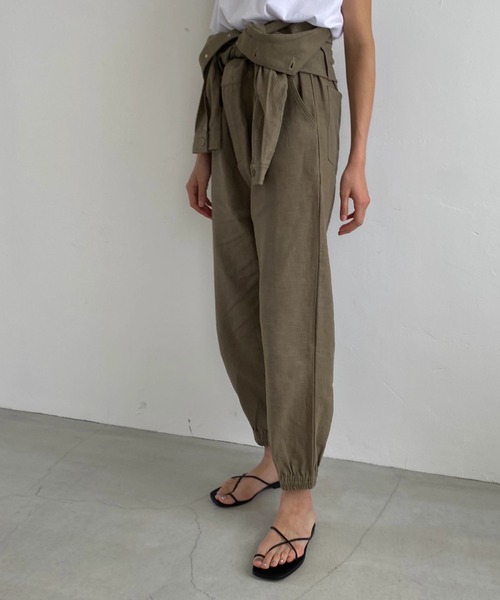 WILLFULLY（ウィルフリー）の「multi way linen jump suit