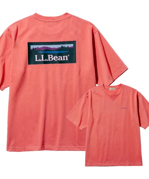 L.L.Bean(エルエルビーン)の「【JAPAN EDITION】ビーンズ・バック・カタディン・ティ、半袖 ジャパン・フィット(Tシャツ/カットソー・メンズ・ブラック/ブルーグリーン/コーラルピンク/オフホワイト・LARGE/SMALL/MEDIUM)」の4枚目の写真