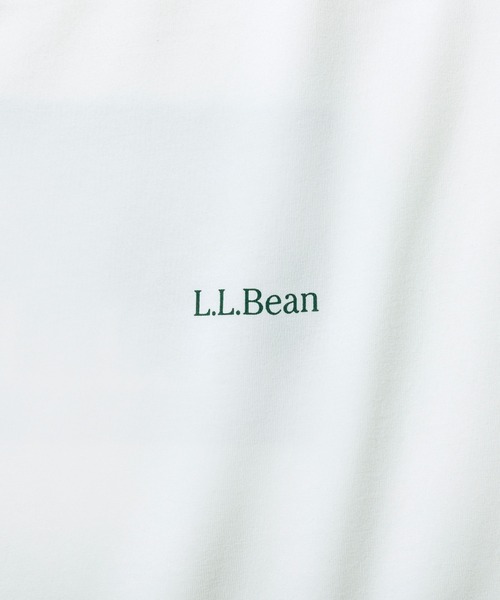 L.L.Bean(エルエルビーン)の「【JAPAN EDITION】ビーンズ・バック・カタディン・ティ、半袖 ジャパン・フィット(Tシャツ/カットソー・メンズ・ブラック/ブルーグリーン/コーラルピンク/オフホワイト・LARGE/SMALL/MEDIUM)」の11枚目の写真