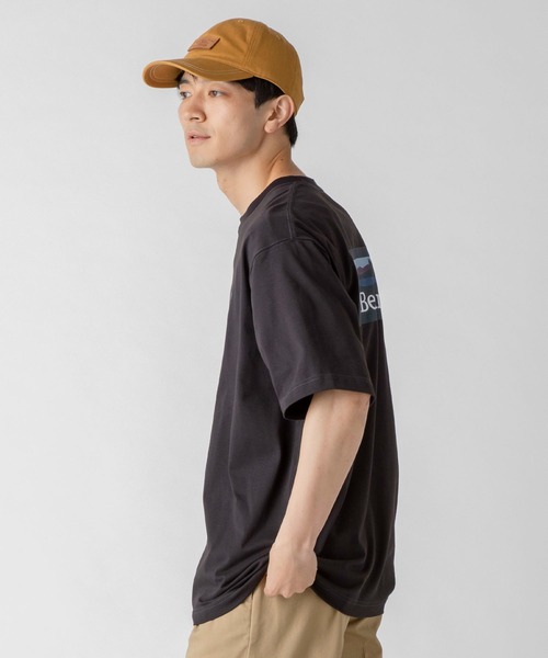 L.L.Bean(エルエルビーン)の「【JAPAN EDITION】ビーンズ・バック・カタディン・ティ、半袖 ジャパン・フィット(Tシャツ/カットソー・メンズ・ブラック/ブルーグリーン/コーラルピンク/オフホワイト・LARGE/SMALL/MEDIUM)」の12枚目の写真