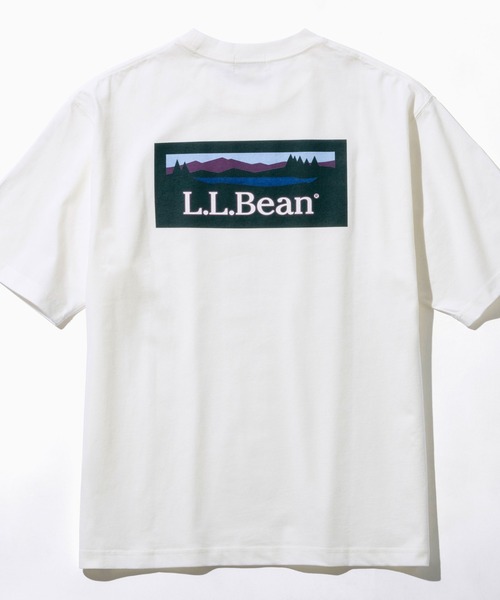 L.L.Bean(エルエルビーン)の「【JAPAN EDITION】ビーンズ・バック・カタディン・ティ、半袖 ジャパン・フィット(Tシャツ/カットソー・メンズ・ブラック/ブルーグリーン/コーラルピンク/オフホワイト・LARGE/SMALL/MEDIUM)」の7枚目の写真