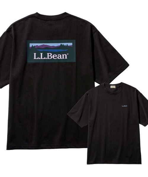 L.L.Bean(エルエルビーン)の「【JAPAN EDITION】ビーンズ・バック・カタディン・ティ、半袖 ジャパン・フィット(Tシャツ/カットソー・メンズ・ブラック/ブルーグリーン/コーラルピンク/オフホワイト・LARGE/SMALL/MEDIUM)」の9枚目の写真