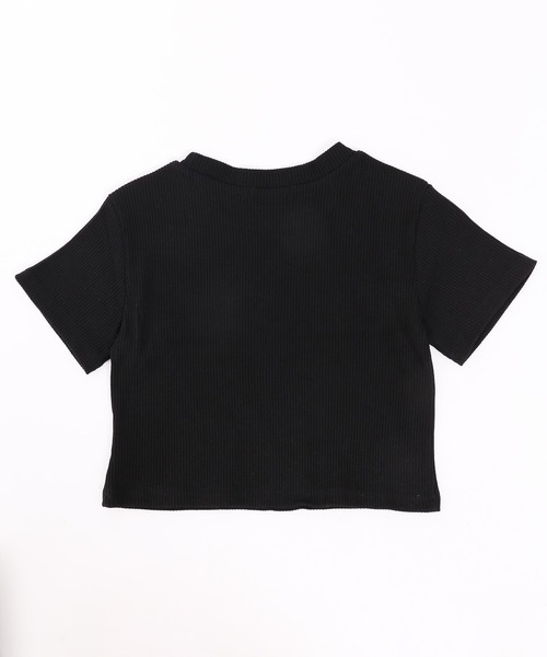 WC(ダブル シー)の「コンパクトロゴリブT(Tシャツ/カットソー・レディース・ピンク/ブラック/グリーン・FREE)」の12枚目の写真