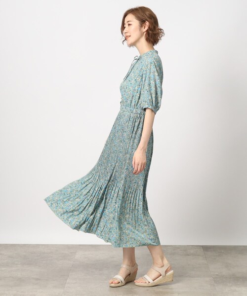 grove(グローブ)の「◆フラワープリントワンピース(ワンピース・レディース・チャコール/グリーン系その他2・01/02/05/03/04)」の10枚目の写真