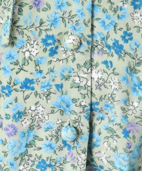 grove(グローブ)の「◆フラワープリントワンピース(ワンピース・レディース・チャコール/グリーン系その他2・01/02/05/03/04)」の6枚目の写真