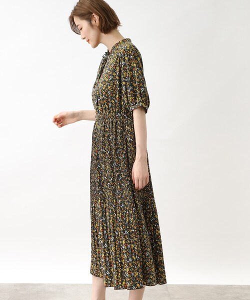 grove(グローブ)の「◆フラワープリントワンピース(ワンピース・レディース・チャコール/グリーン系その他2・01/02/05/03/04)」の15枚目の写真