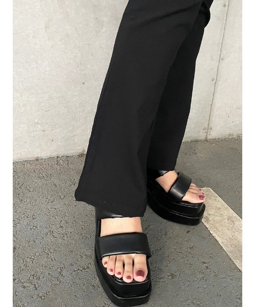 ENVYM(アンビー)の「フレアカーゴジェギンス(その他パンツ・レディース・ブラック・SMALL/MEDIUM)」の10枚目の写真