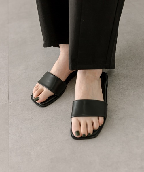 mystic（ミスティック）の「フラットサンダル（サンダル・レディース・アイボリー/ブラック・38/37/36）」の13枚目の写真