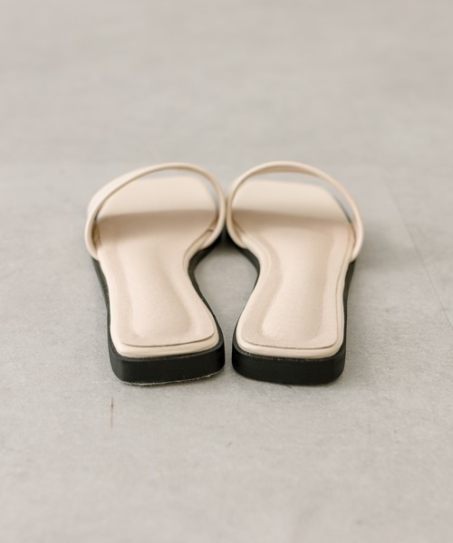 mystic（ミスティック）の「フラットサンダル（サンダル・レディース・アイボリー/ブラック・38/37/36）」の8枚目の写真