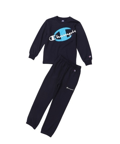 Champion(チャンピオン)の「Champion/チャンピオン SWEAT SUIT(スウェット・キッズ・ネイビー/ブラック/グレー・160/150/140/130)」の3枚目の写真