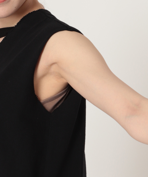CITYSHOP(シティーショップ)の「DOZUME STRAP DRESS:ワンピース(ワンピース・レディース・チャコールグレー/ブラック・36/38)」の16枚目の写真