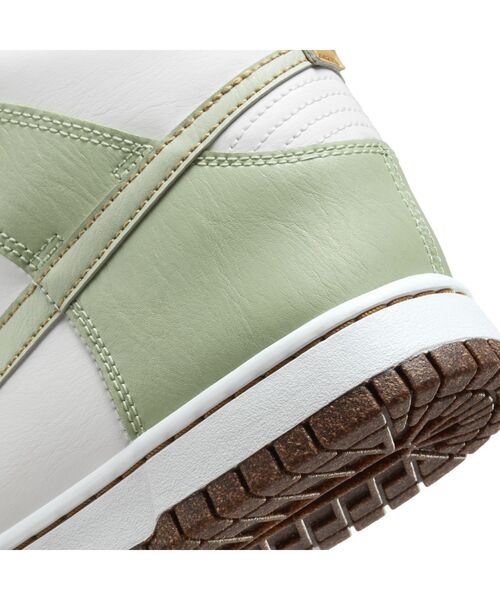 NIKE（ナイキ）の「ナイキ ダンク HIGH レトロ SE メンズシューズ / Nike Dunk High Retro SE Men's Shoes＜25.5-30cm 展開＞（スニーカー・メンズ・グリーン系その他2・27.5/26/25.5/26.5/28/30/27/28.5/29）」の8枚目の写真
