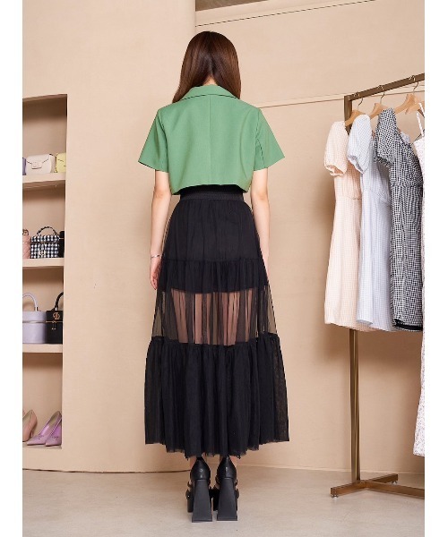 Darich・ダーリッチ・テーラードジャケット・ショートパンツ Darich（ダーリッチ）の「ダブルボタンショートジャケット