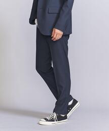 BEAUTY&YOUTH UNITED ARROWS | マイクロ ピンヘッド ノープリーツ パンツ 【セットアップ対応】(スラックス)