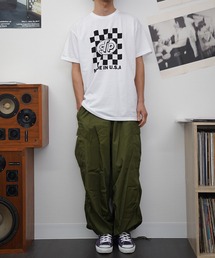 2AM（ツーエイエム）の「【STP　エスティピー】US MADE CHECKER SS TEE　プリントTシャツ/半袖（Tシャツ/カットソー）」