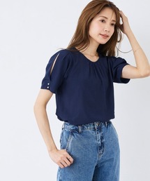 パールアクセントブラウス