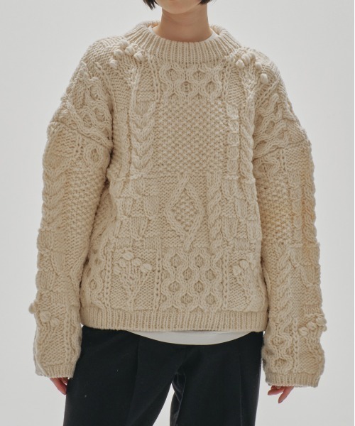 トップス TODAYFUL Pattern Hand Knit Pattern Hand Knit（ニット/セーター）｜TODAYFUL（トゥデイフル