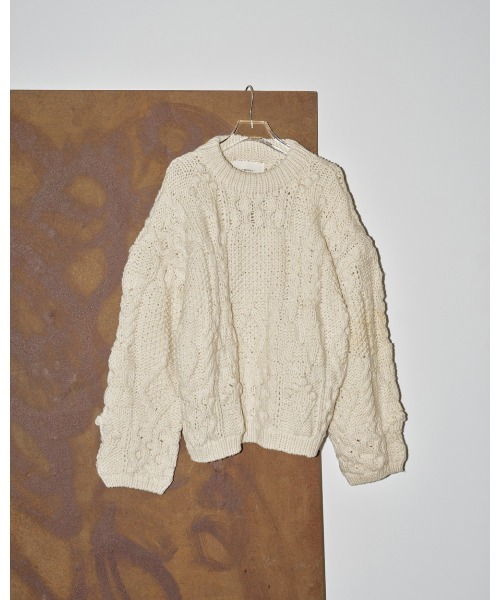 8/31限定価格！TODAYFUL \"Pattern Hand Knit\" Pattern Hand Knit（ニット/セーター）｜TODAYFUL（トゥデイフル
