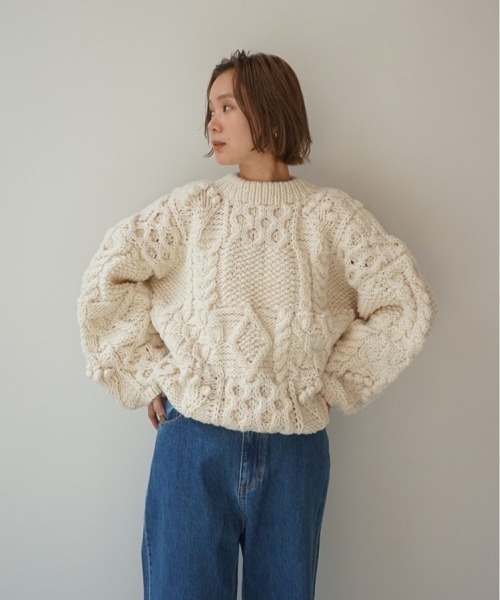 Pattern Hand Knit（ニット/セーター）｜TODAYFUL（トゥデイフル）の