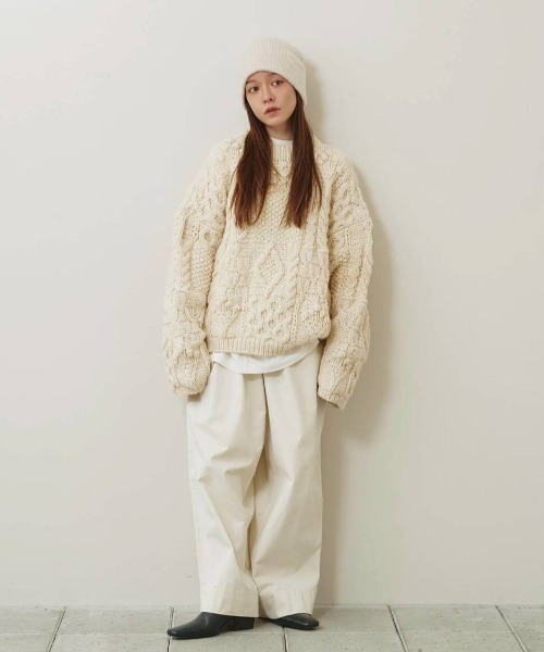 TODAYFUL（トゥデイフル）の「Pattern Hand Knit（ニット/セーター