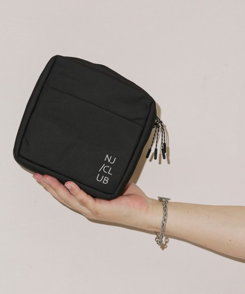 NANO universe（ナノユニバース）の「｢NJ/CLUB｣CARRYSTOCKKIT&BAGストレージボックス（ポーチ・メンズ・グレー/ブラック/ベージュ・FREE）」の2枚目の写真